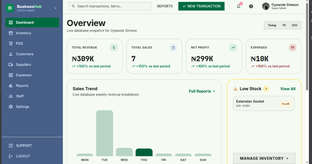 BusinessHub Marketplace Platform