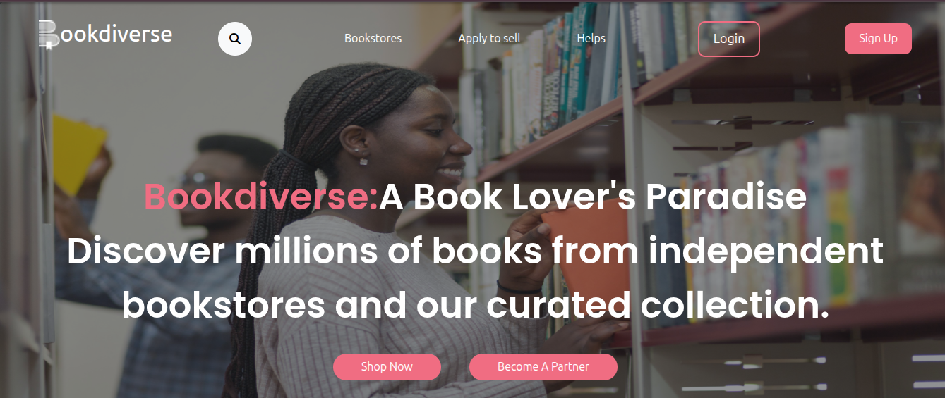 Bookdiverse Discovery Web App